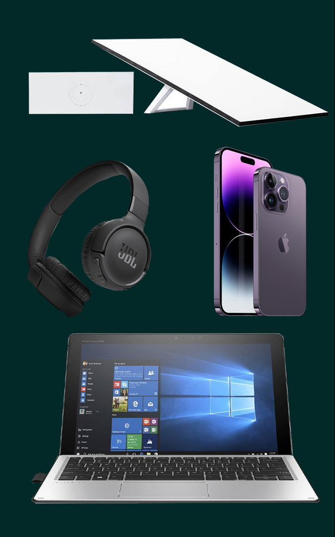 Electronics store products
