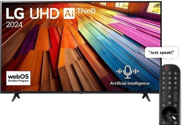 TV LG | 65 Pouces | 4K UHD Smart TV | Immersion Totale et Technologie WebOS