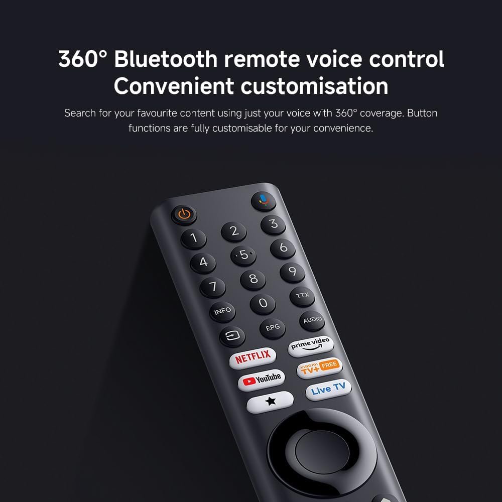 Téléviseur Xiaomi 55 Pouces (139 cm) 4K QLED Google TV