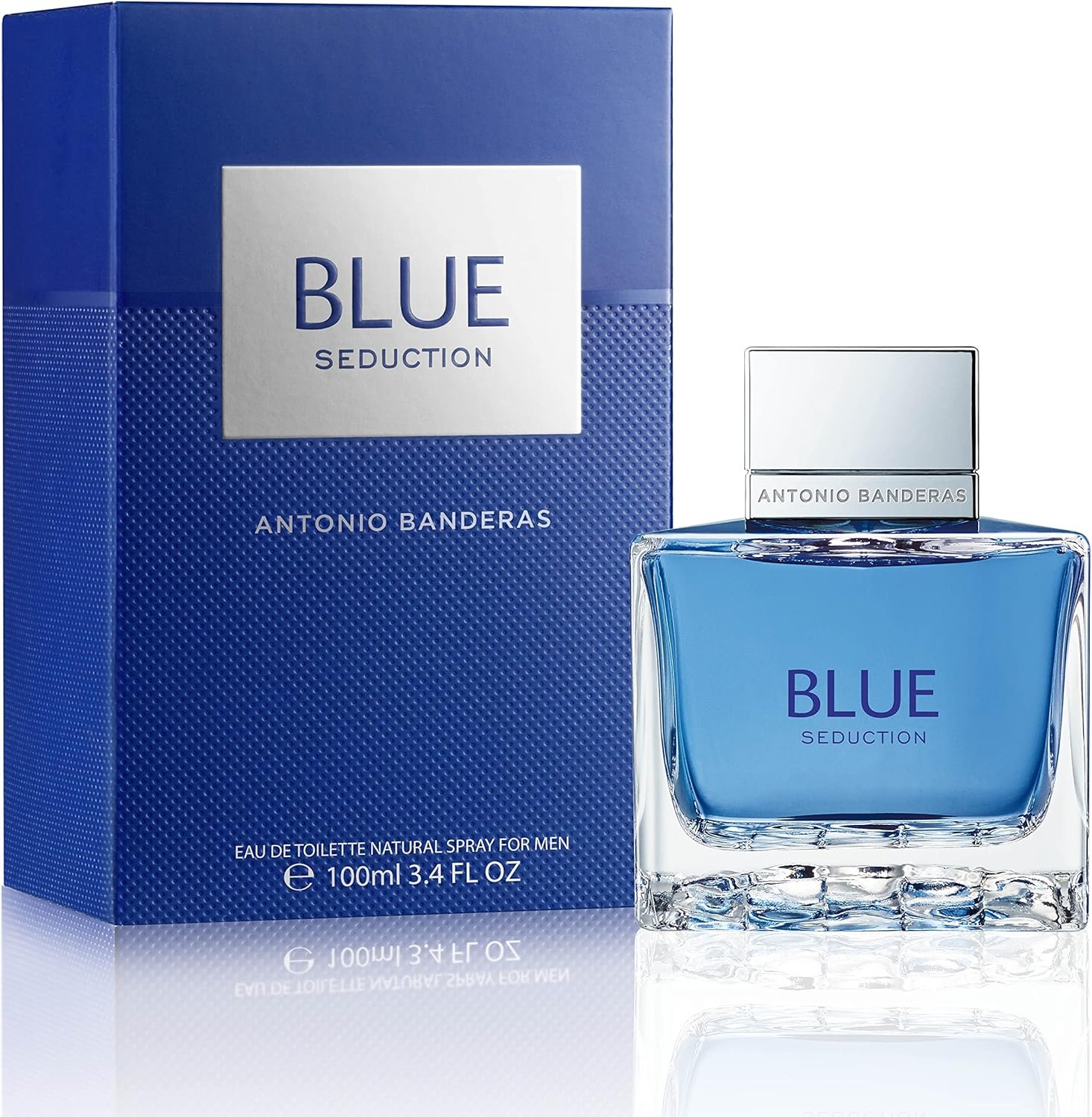 Blue Seduction by Antonio Banderas – Eau de Toilette pour Homme 100ml