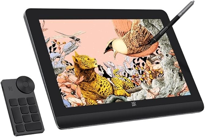 Tablette graphique à écran XP-Pen innovator | Moniteur de dessin | 15.6 pouces | résolution full HD 1920 × 1080 | compatible avec Windows et Mac