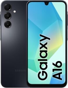 Samsung Galaxy A16 | Smartphone Android | Double SIM | 4 Go De RAM | 128 Go De Stockage | Noir