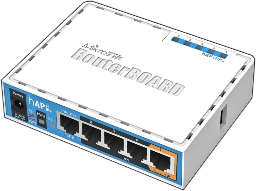 MikroTik RB952Ui-5ac2nD-US | Ac Lite | Point D’accès Wi-Fi Double Dande | Design Compact Et Performant