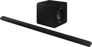 SAMSUNG HW-S800B ZA | 3.2.1Ch Soundbar | Design Ultra-Fin | SpaceFit Sound | AirPlay 2 | Mode Jeu Pro | Alexa intégrée | Noir