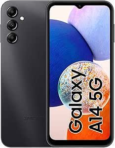 Samsung Galaxy A14 | Smartphone Android | 4 Go De RAM | 128 Go De Stockage | Noir