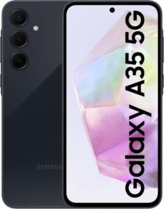 Samsung Galaxy A35 5G | Smartphone Android 128 Go | 6 Go RAM | Écran Super AMOLED 120 Hz | Triple Appareil Photo 50 MP | Charge Rapide 25 W