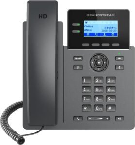 Grandstream GRP2602P | Téléphone IP Professionnel PoE Avec Audio HD | Gestion VoIP facile | Sécurité Renforcée Et Connectivité Stable Pour Entreprises