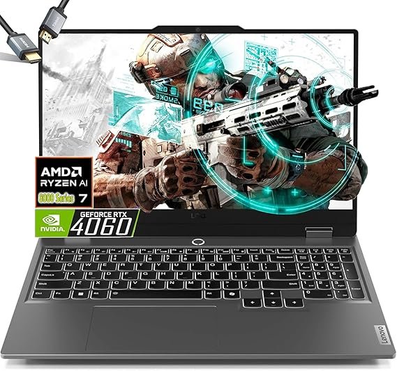 LENEVO LOQ Gaming | AMD | Rysen 5 | 32Go RAM | 512Go SSD | NVIDIA GeForce RTX 4060 6Go