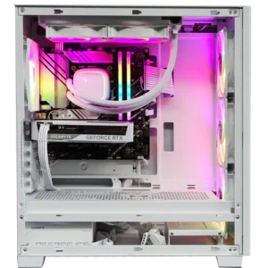 Gaming Desktop | PC Gaming | Intel Core i5 | 14400F | ASUS NVIDIA RTX 5060 8 Go | 32 Go DDR5 | 1 To SSD | PCIe 4.0 | Alim 650W | Blanche