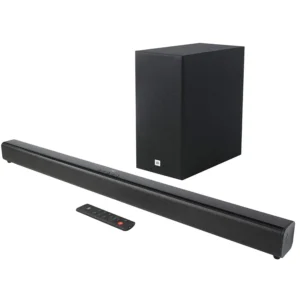 JBL Cinema SB170 2.1 Channel Soundbar | Puissance De 220 W Mode sonore dédié | Basses Profondes et Percutantes | Noir
