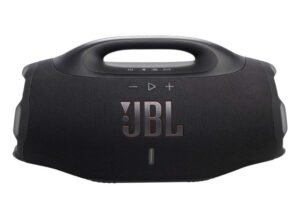 JBL Boombox 4 | Enceinte Bluetooth Portable | Amplification Sonore Par IA | Jusqu’à 34 Heures D’autonomie | Noir